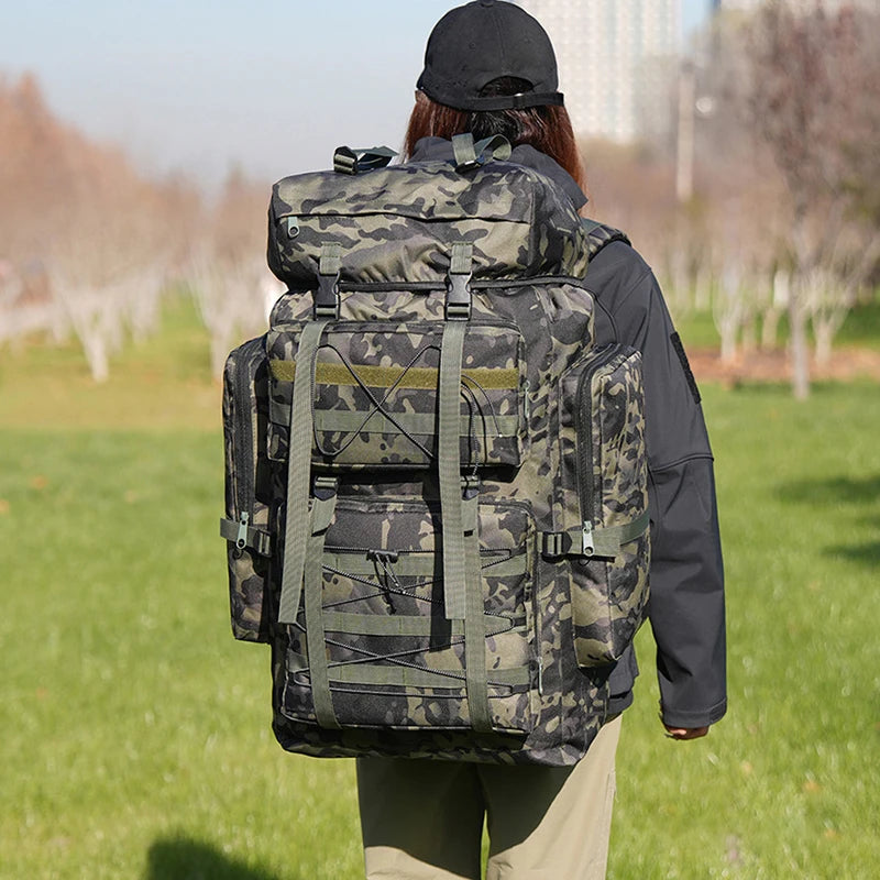 Premium 70L Expedition Backpack - Professional Grade Tactical Rucksack