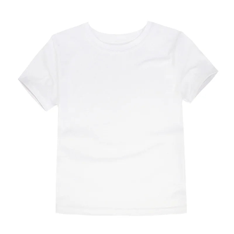 Classic T-shirts for Boys or Girls Cotton Short Sleeve Children's Kids 2 to 14 Years old