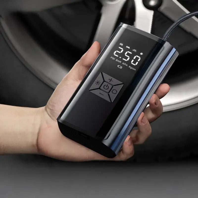 Wireless Air Pump Portable Electric Tire Inflator For Car Bicycle Motorcycle Mini Air Compressor Tire Air Injector