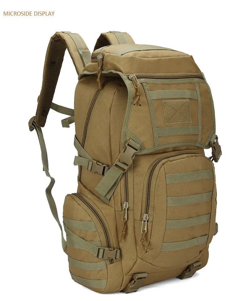 Tactical MOLLE Survival Backpack - Military EDC Rucksack