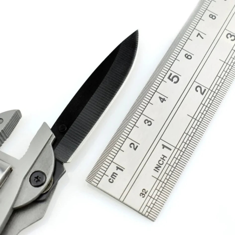 Multi-tool Survival Knife Multi Tool Set Purpose Adjustable Wrench Knife Wire Cutter Pliers Survival Emergency Gear Tools Set