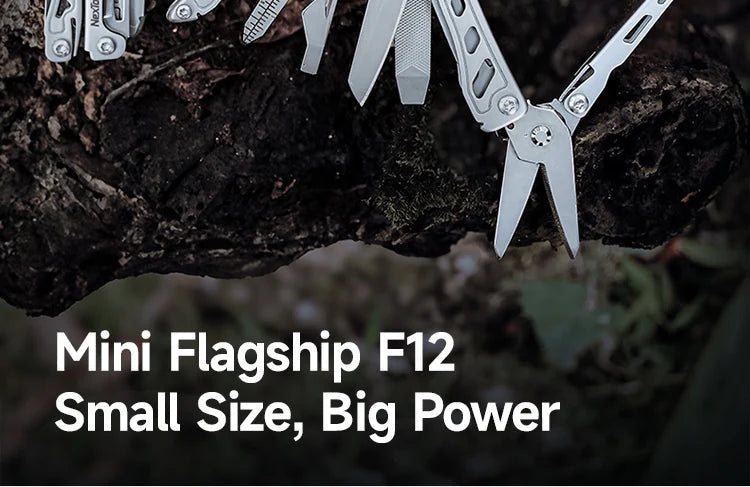 NexTool F12 Keychain Multi-Tool - 13-in-1 EDC