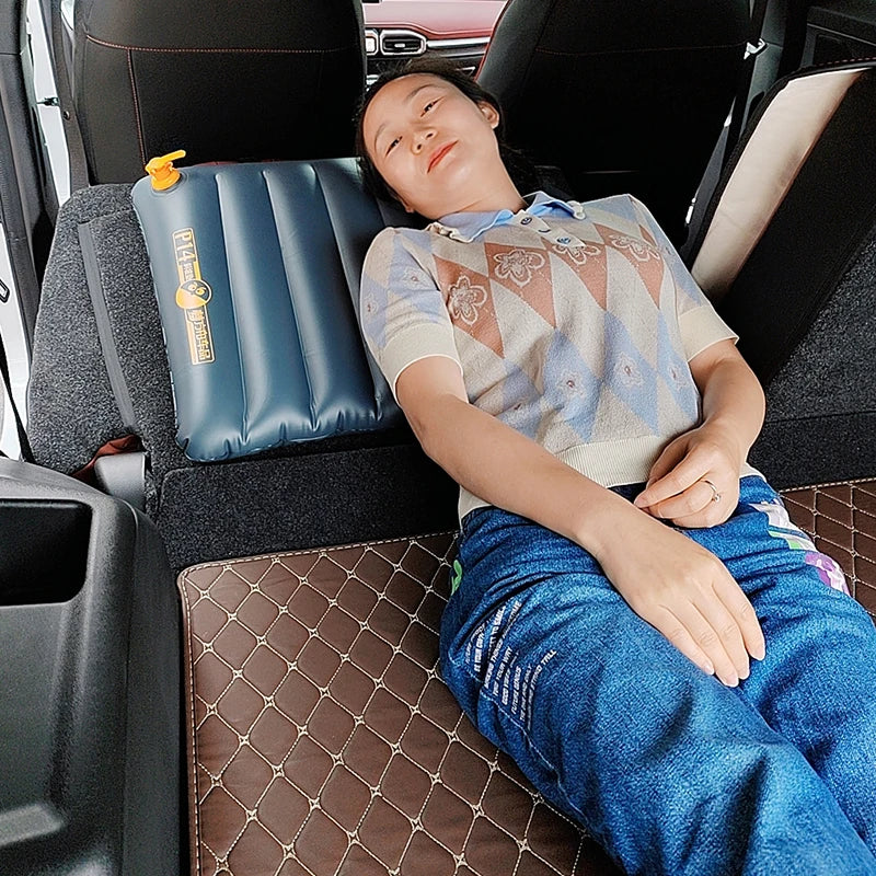 Car Inflatable Slope Pad Sleeping Matt Long Distant Travel Sleep Accessory Design Of Leak Proof Inflation Nozzle Valve Modle P14