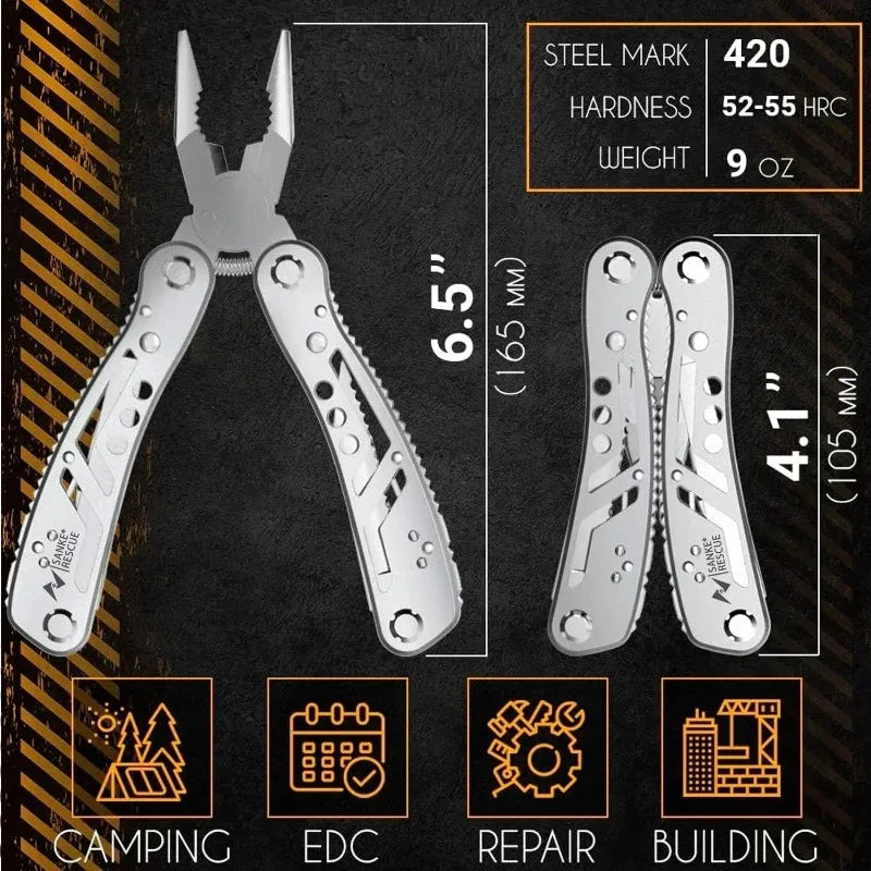 Multitool 24-in-1 Multitools Pliers with Professional multitool survival tool