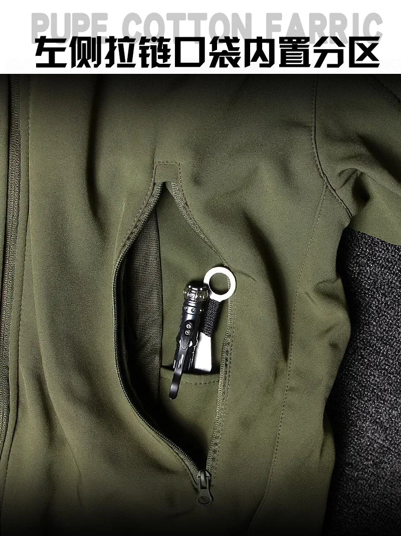 WOLF ENEMY Tactical Winter Set - Sharkskin Waterproof Combat Suit