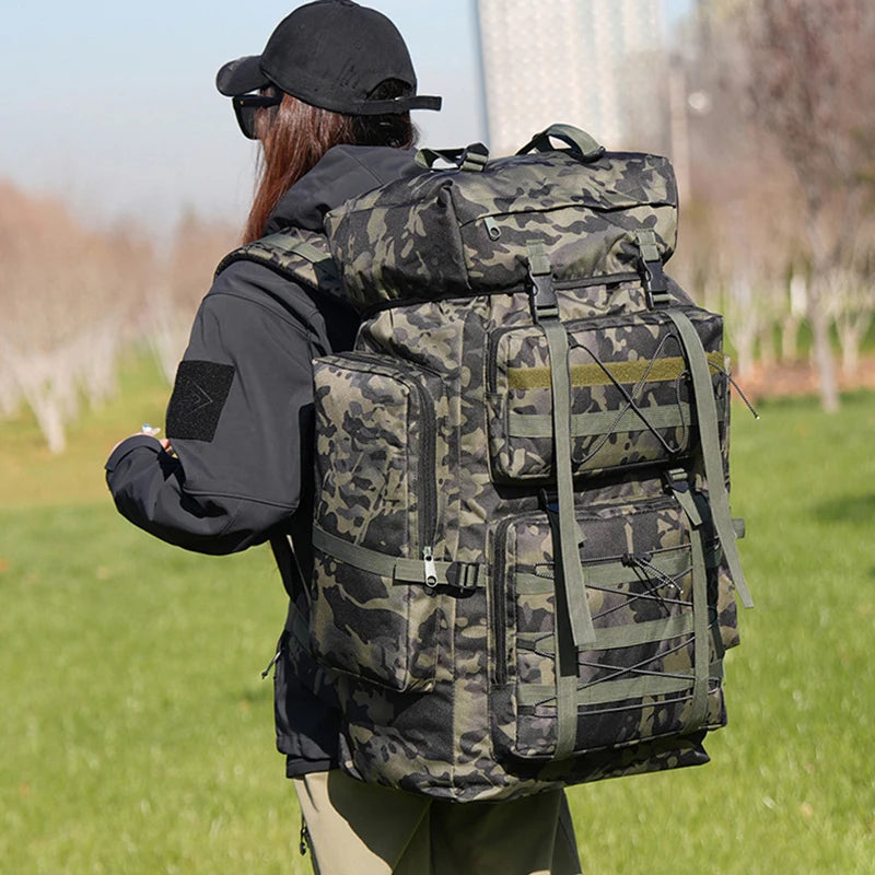 Premium 70L Expedition Backpack - Professional Grade Tactical Rucksack