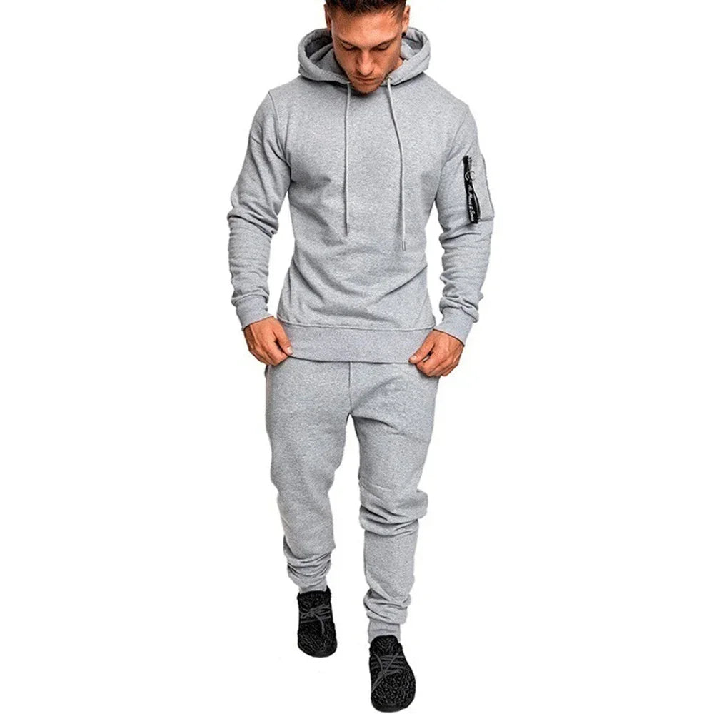 Tactical Performance Hoodie Set - Military-Style Training Gear