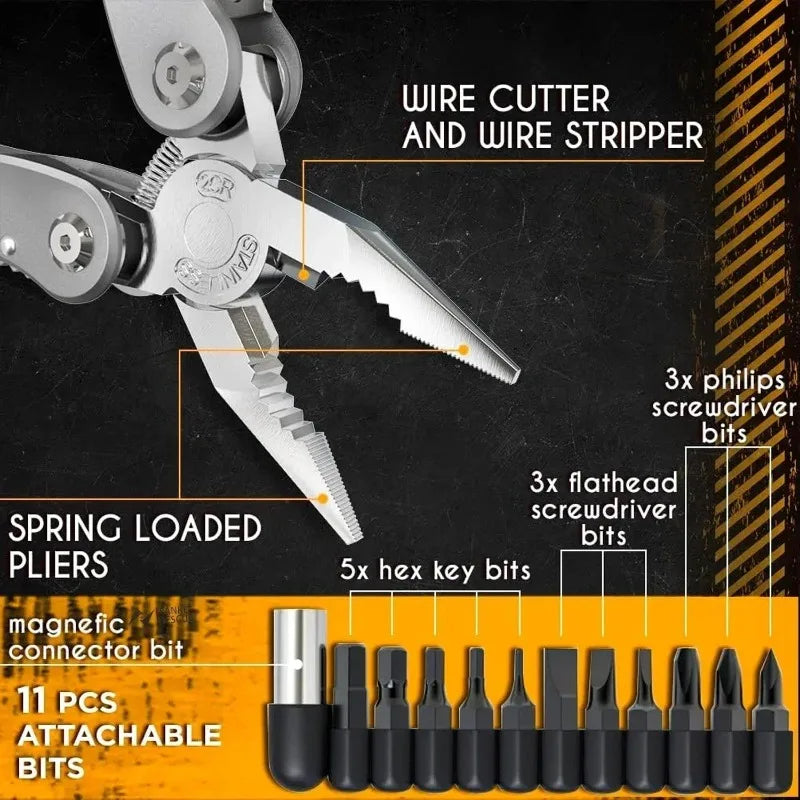 24-in-1 Professional Multitool Pliers