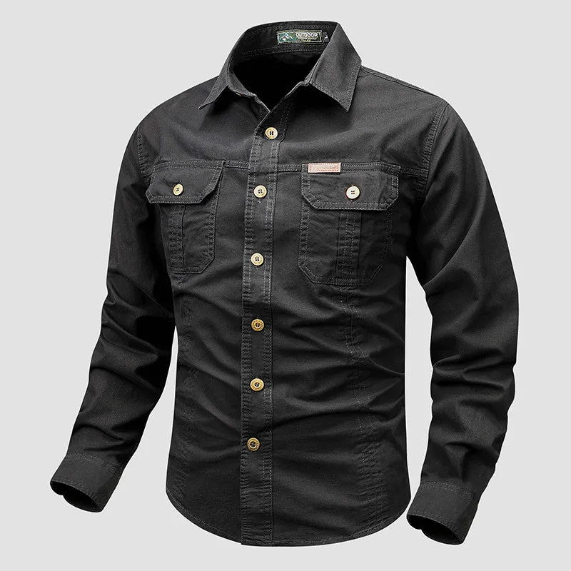 Men’s Tactical Long-Sleeve Shirt