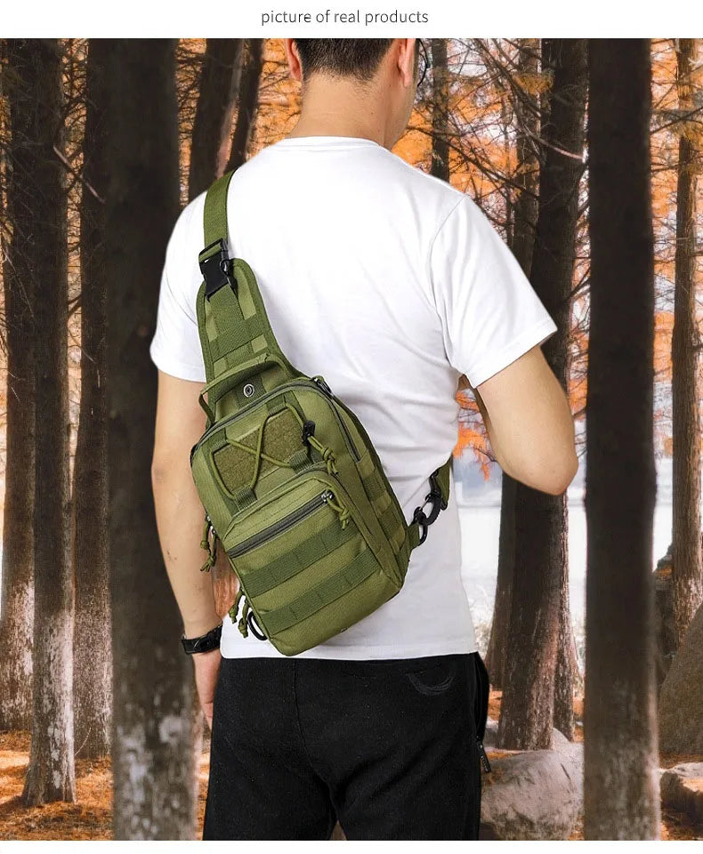Tactical Sling Chest Bag - Military EDC Shoulder Pack
