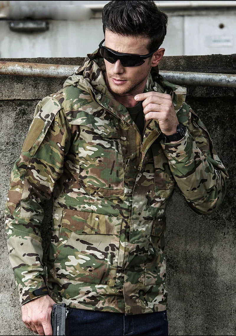 M65 Tactical Field Jacket - Military Waterproof Combat Coat