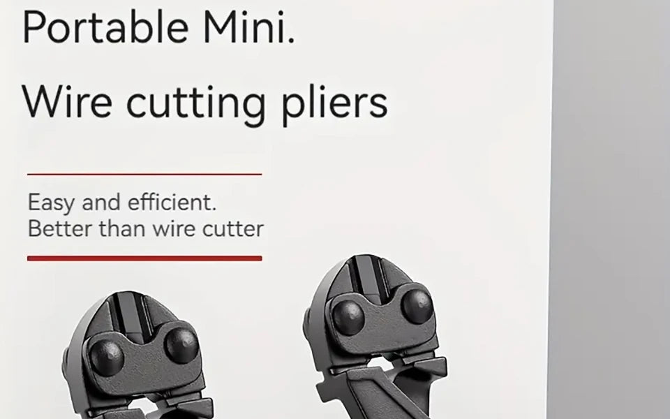 Mini Bolt Cutter Multitool Steel Wire Cutter Labor-saving Multi-functional Strong Cutting Iron Wire Wire Breaker Scissors Pliers