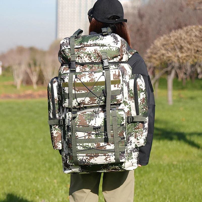 Premium 70L Expedition Backpack - Professional Grade Tactical Rucksack