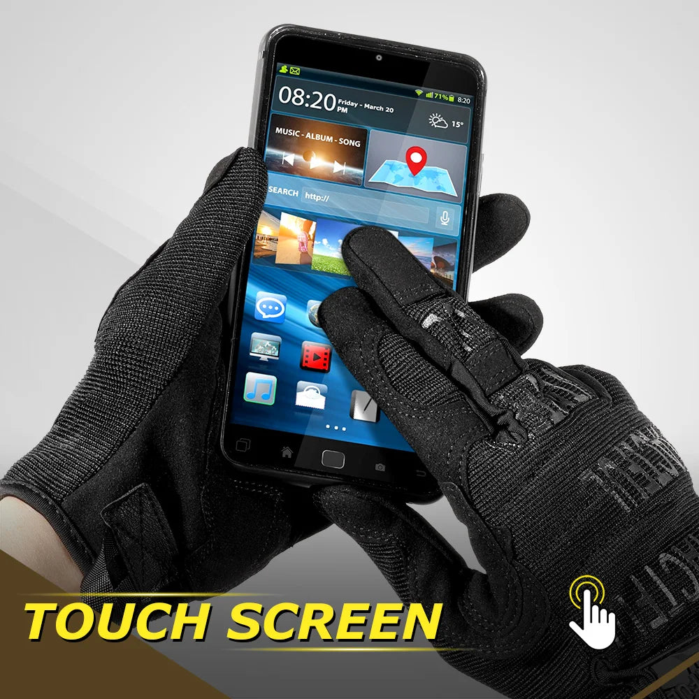 Tactical Gloves Touch Screen Sport Outdoor Combat Hiking Hunting Riding Bike Non-slip Breathable Cycling Equipment