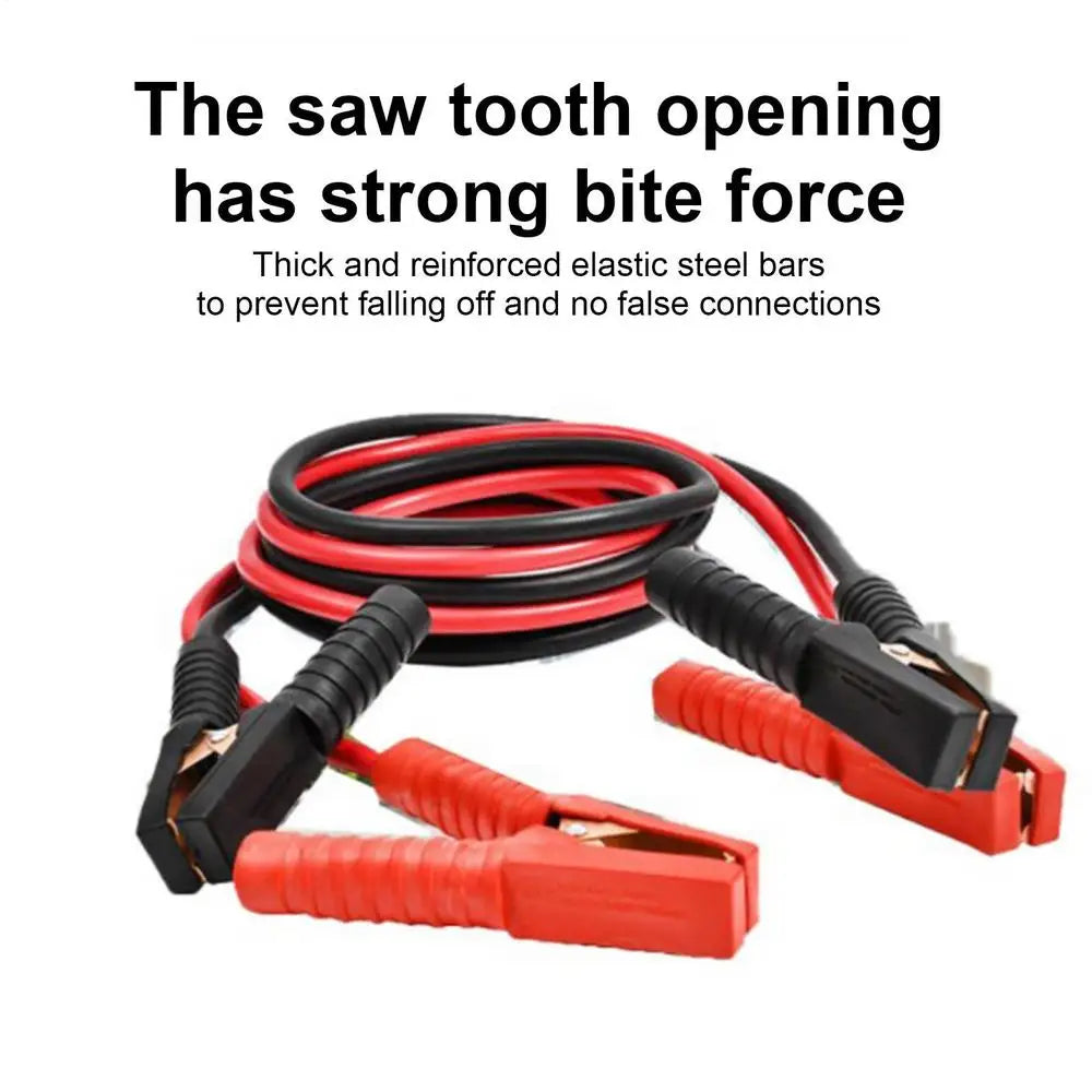 Jumper Cables 1500A 3 m/4M Heavy Duty Automotive Booster Cables Emergency Jump Starter Leads Double-ended With Clamps Clips