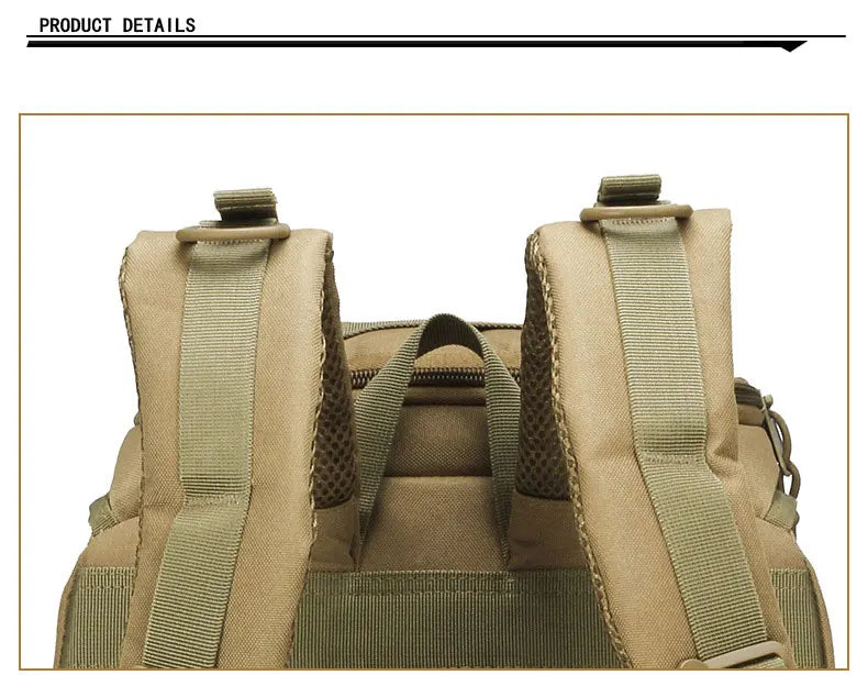 Military-Grade MOLLE Rucksack