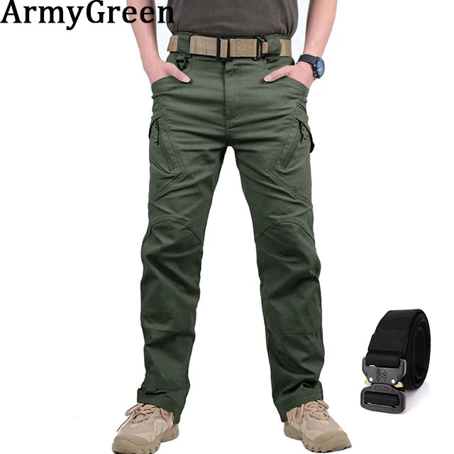Tactical Waterproof Cargo Pants - Military Multi-Pocket Combat Trousers
