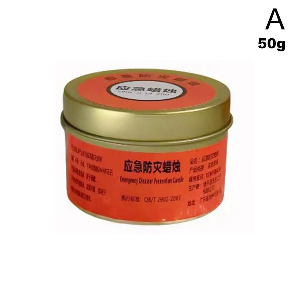 Emergency Survival Candle, 30 Hour Long Burning Windproof Candle for Power Outage, Essential for Home Earthquake Kit & Emergency