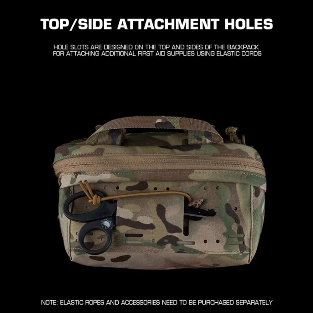 DELTA Tactical Medical Backpack - Military First Aid Assault Pack