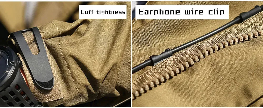 M65 Tactical Field Jacket - Military Waterproof Combat Coat