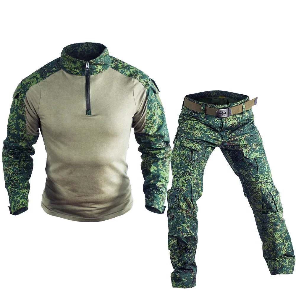Tactical Combat Uniform sets - Military Camo Suit