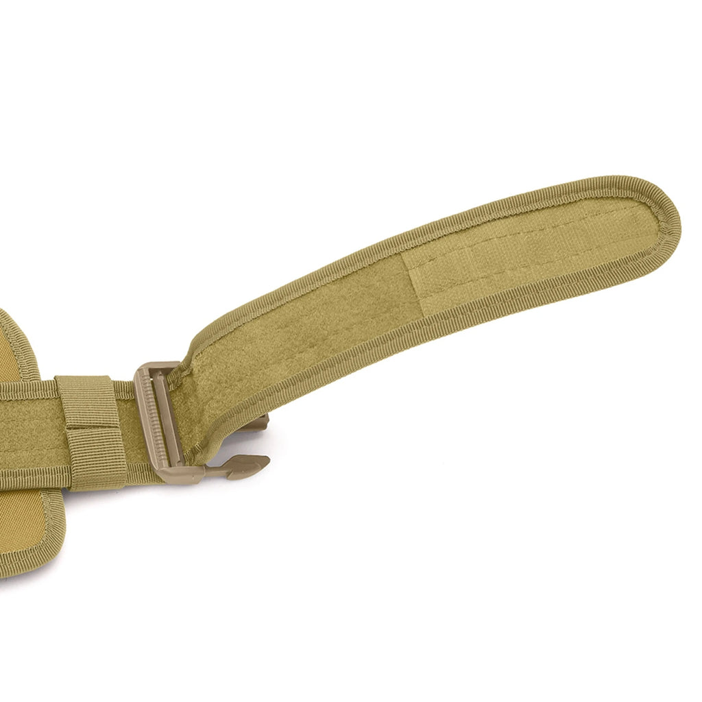 6 In 1 Adjustable Heavy Duty Utility Belt Law Enforcement Quick-Release Belt with Pouch for Police Security Tactical Accessory