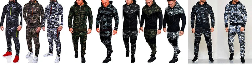 Tactical Performance Hoodie Set - Military-Style Training Gear