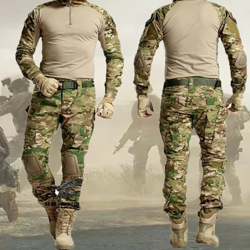 Tactical Combat Uniform sets - Military Camo Suit