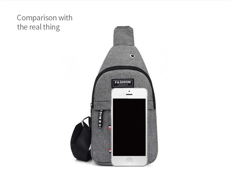 Tactical Shoulder Sling Bag - Waterproof EDC Pack