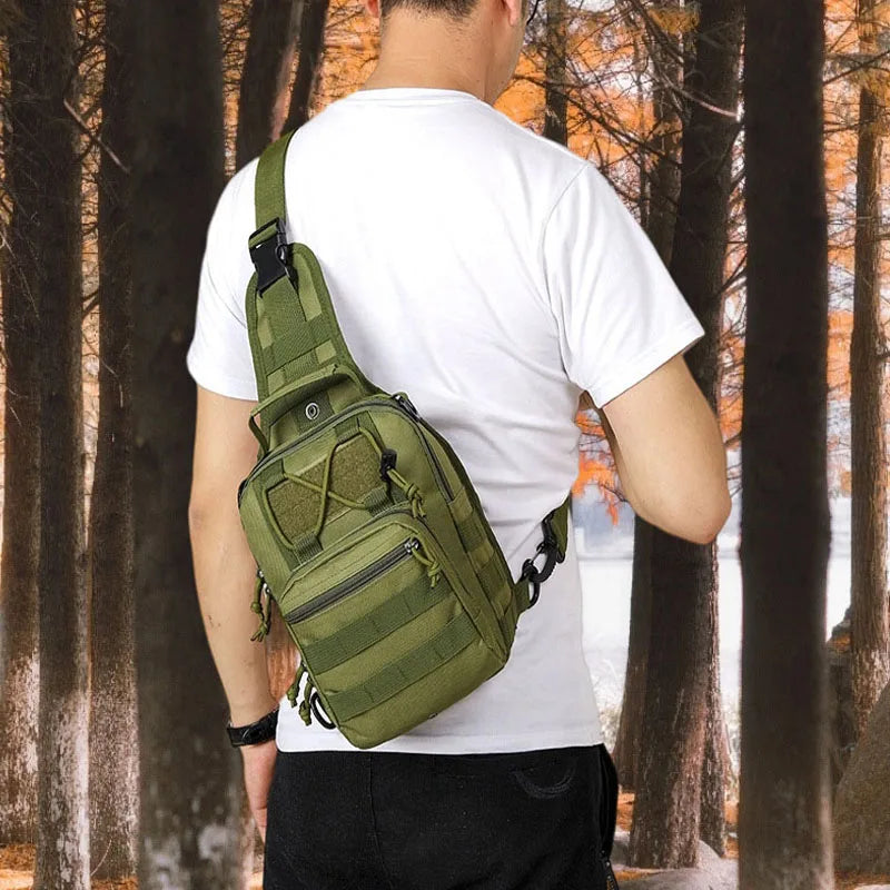 Tactical Sling Chest Bag - Military EDC Shoulder Pack