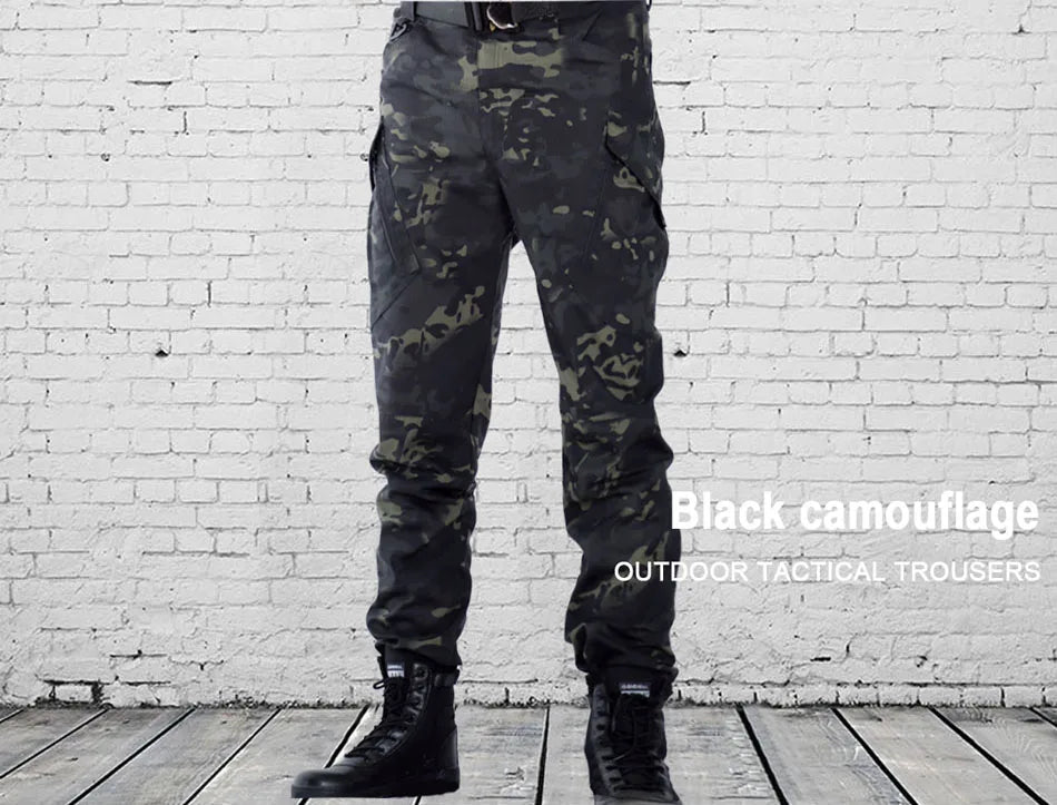 Tactical Waterproof Cargo Pants - Military Multi-Pocket Combat Trousers