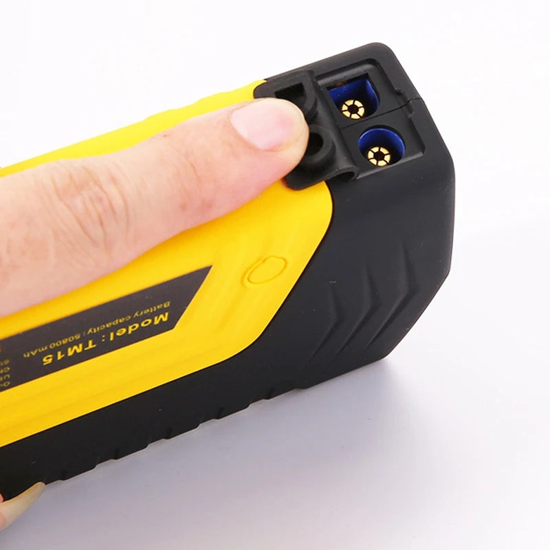 Car Jump Starter 12V 16800mAh Power Bank Portable Car Starting Device Booster Charger Emergency Car Battery Jumpstarter