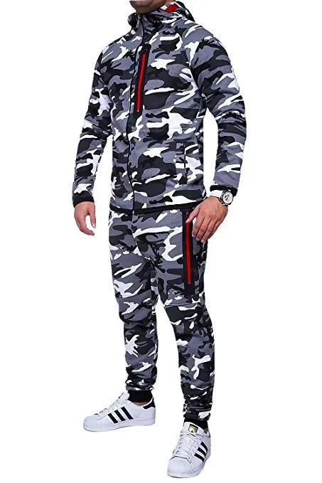 Tactical Performance Hoodie Set - Military-Style Training Gear