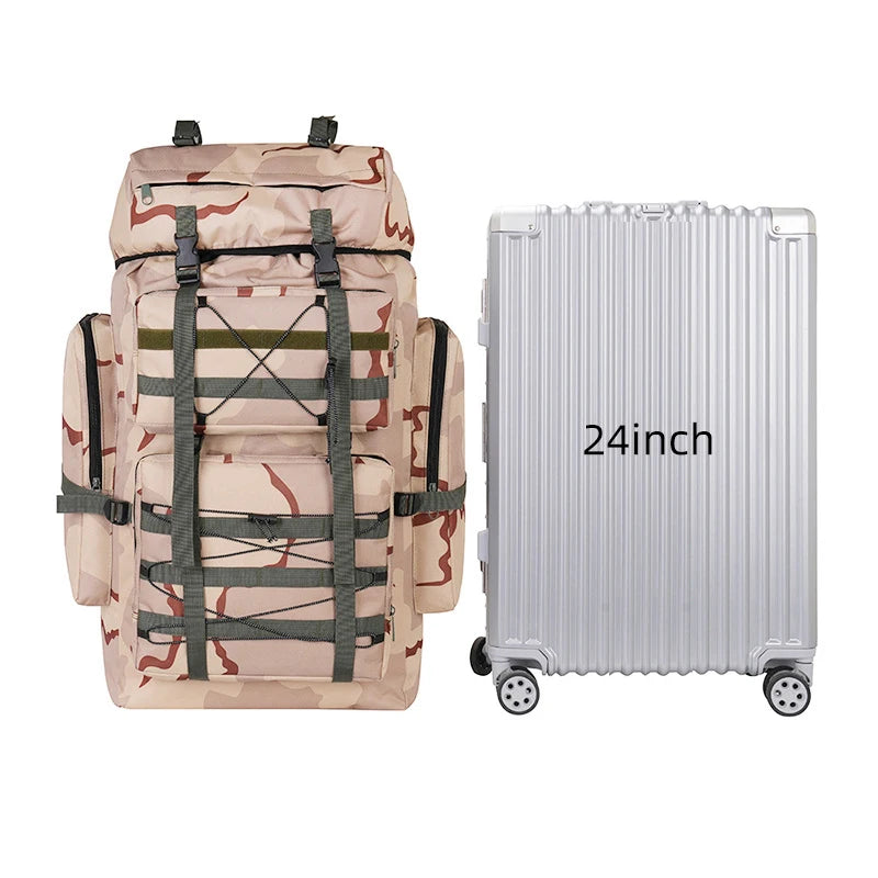 Premium 70L Expedition Backpack - Professional Grade Tactical Rucksack