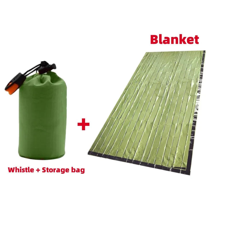 Emergency Mylar Sleeping Bag – Waterproof Lightweight Survival Blanket