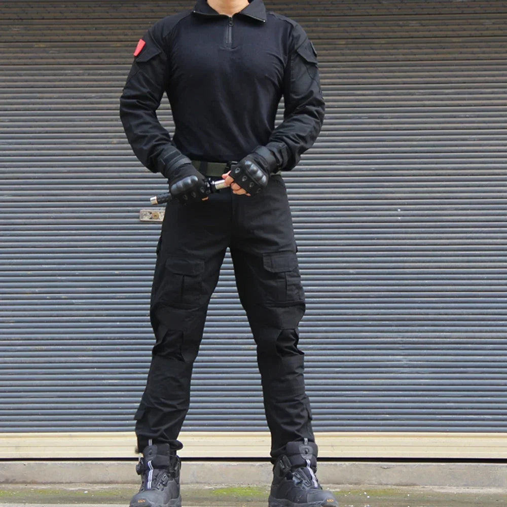 Tactical Uniform Milit Outdoor Camouflage Sets. available in Suit Combat Shirts Pants Men Training  Hunting Clothes Sets