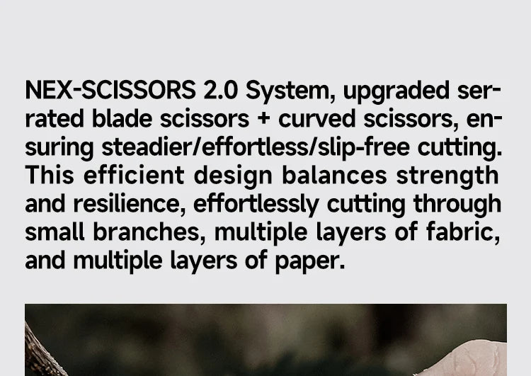 NexTool Mini Flagship F12 Multitool 13-in-1 Keychain Multitool with Serrated Scissors Upgraded 80Cr14Mov Steel EDC Multi Tool