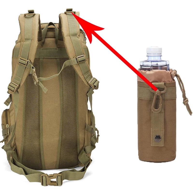 Military-Grade MOLLE Rucksack