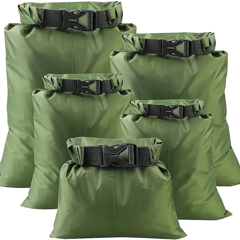 Keep your gear dry when conditions don’t cooperate. Lightweight, packable, and built for real-world use, this 6-piece set of waterproof bags protect and organize what matters—so you stay focused, not scrambling.