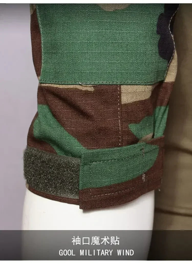 Military Tactical Uniform Set - Combat Shirt & Cargo Pants