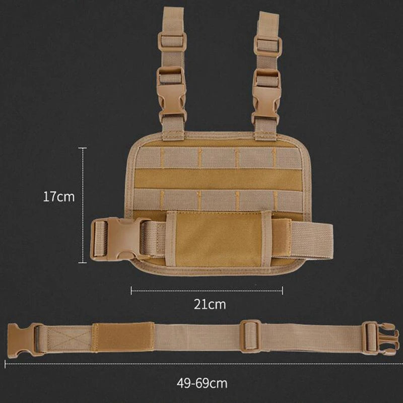 Tactical Drop Leg MOLLE Platform - Combat-Ready Holster Rig