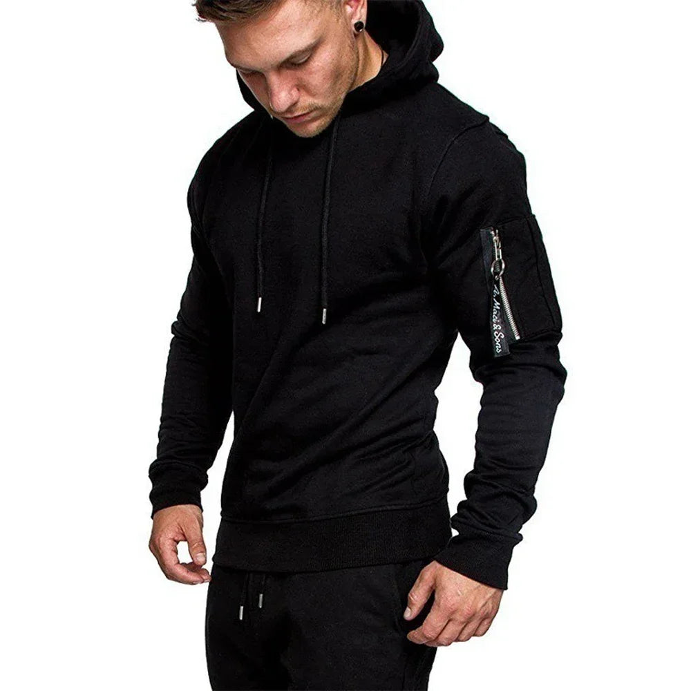 Tactical Performance Hoodie Set - Military-Style Training Gear