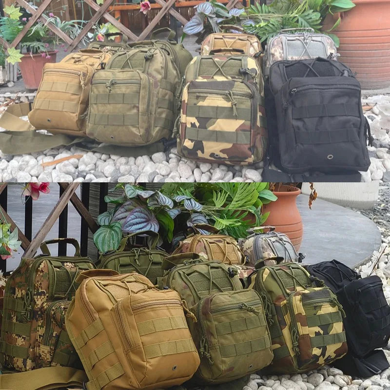 Tactical Sling Chest Bag - Military EDC Shoulder Pack