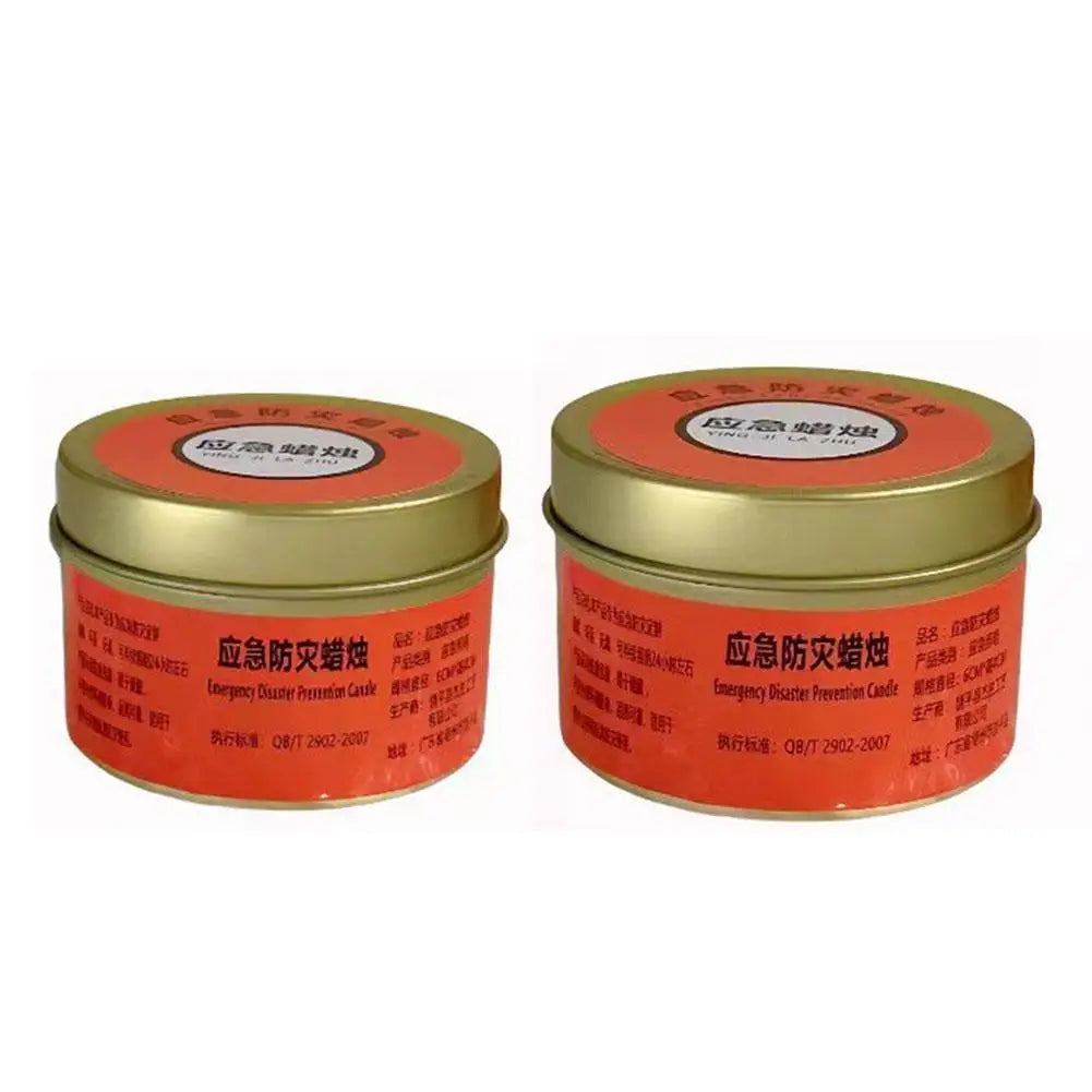 Emergency Survival Candle, 30 Hour Long Burning Windproof Candle for Power Outage, Essential for Home Earthquake Kit & Emergency