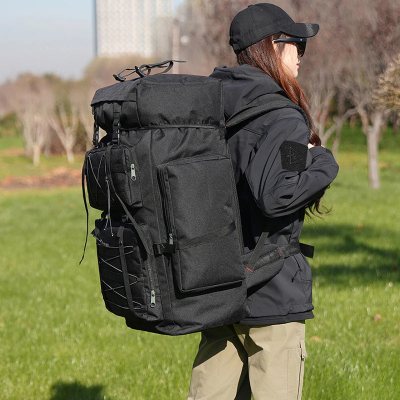 Premium 70L Expedition Backpack - Professional Grade Tactical Rucksack
