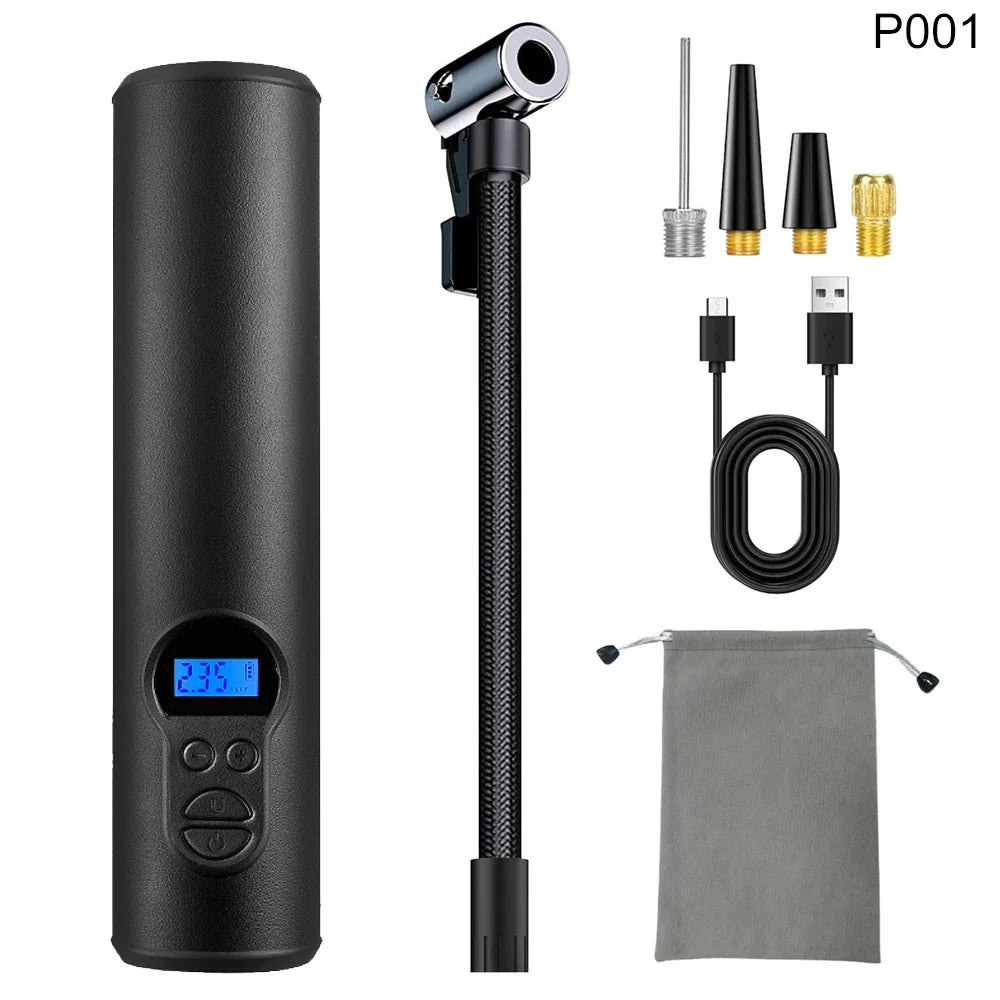 Car Wireless Electric Air Pump Portable Wired/Wireless Digital Touch Air Compressor 150PSI Suitable for Car Motorcycle Inflation