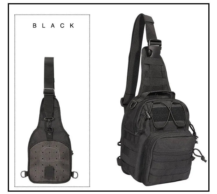 Tactical Sling Chest Bag - Military EDC Shoulder Pack
