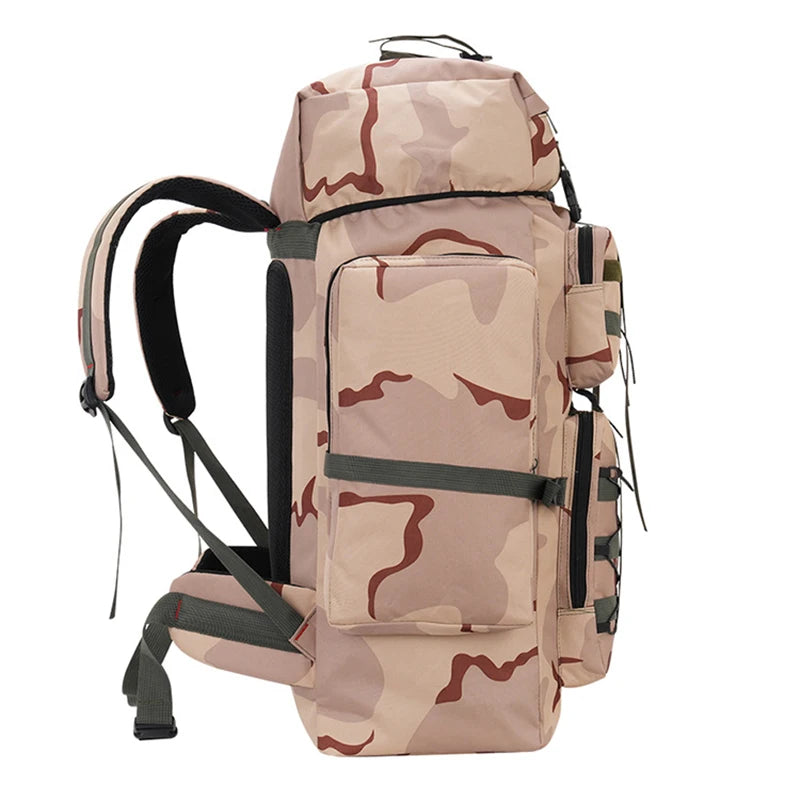 Premium 70L Expedition Backpack - Professional Grade Tactical Rucksack