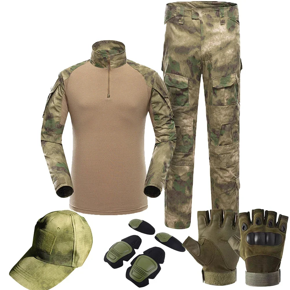 Tactical Combat Uniform sets - Military Camo Suit