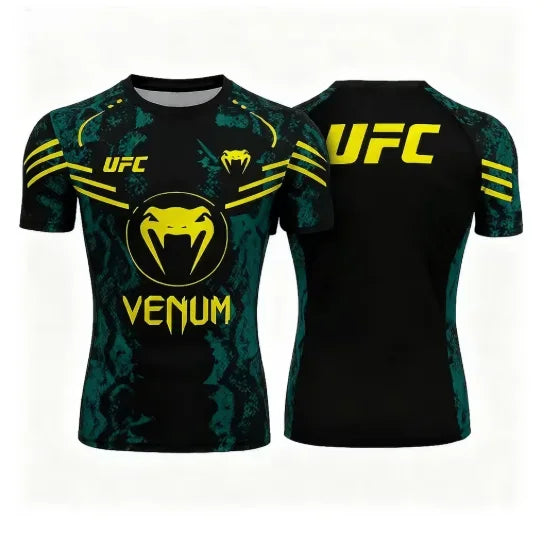 UFC Combat Performance Tee - Quick-Dry Fight Shirt